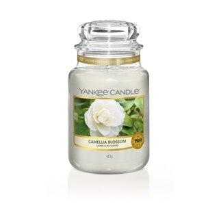 Yankee Candle Camellia Blossom große Duftkerze im Glas (623g)