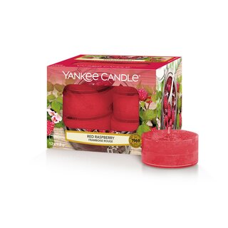Yankee Candle Red Raspberry Teelichter 12er Packung