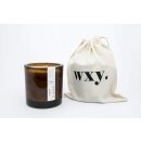 WXY Candle Big Amber Candle Bamboo & Bergamot Oil