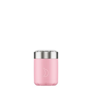 Chillys Food Pot Pastel Collection Pink 300ml