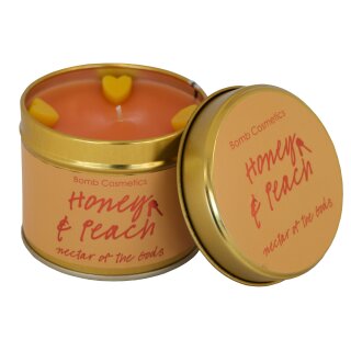 Bomb Candle Honey & Peach Duftkerze in Dose