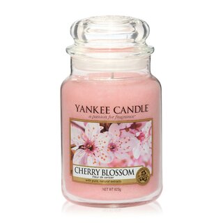 Yankee Candle Cherry Blossom große Duftkerze im Glas (623g)