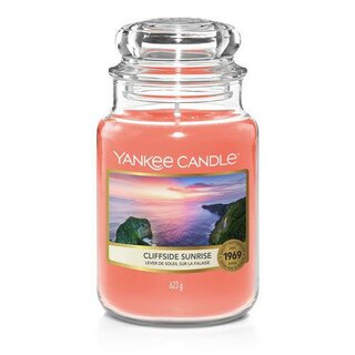 Yankee Candle Cliffside Sunrise große Duftkerze im Glas (623g)