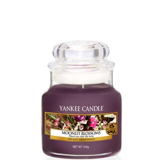 Yankee Candle Moonlit Blossoms kleine Duftkerze im Glas (104g)