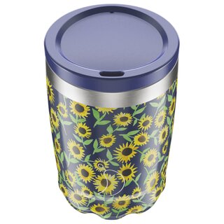 Chillys Coffee Cup Floral Sunflower 500ml