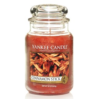 Yankee Candle Cinnamon Stick große Duftkerze im Glas (623g)