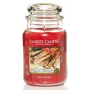 Yankee Candle Sparkling Cinnamon große Duftkerze im...