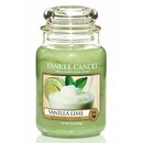 Yankee Candle Vanilla Lime große Duftkerze im Glas (623g)