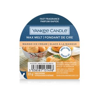 Yankee Candle Wax Melt Mango Ice Cream 1 Stück