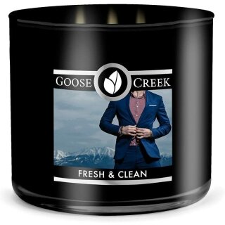 Goose Creek Candle Mens Collection Fresh & Clean